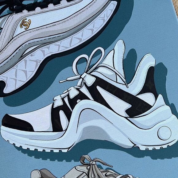 Design District Studio Designer Sneaker Hanging Wall Art - Picture 9 of 16